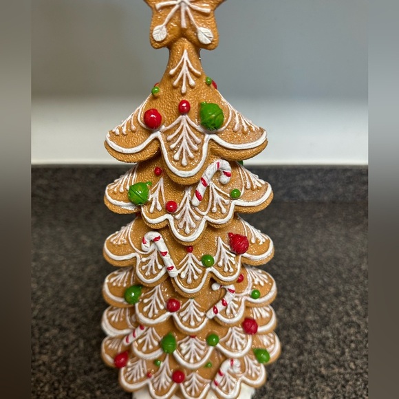 Christmas Glitter Gingerbread Christmas Tree - Picture 2 of 7